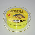 Леска Sirena, 300м, флуоресцентная желтая